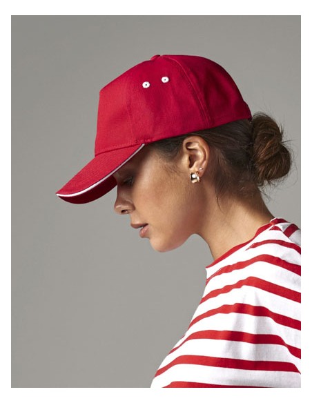 BEE-B15C-Ultimate 5 Panel Cap - Sandwich Peak 2